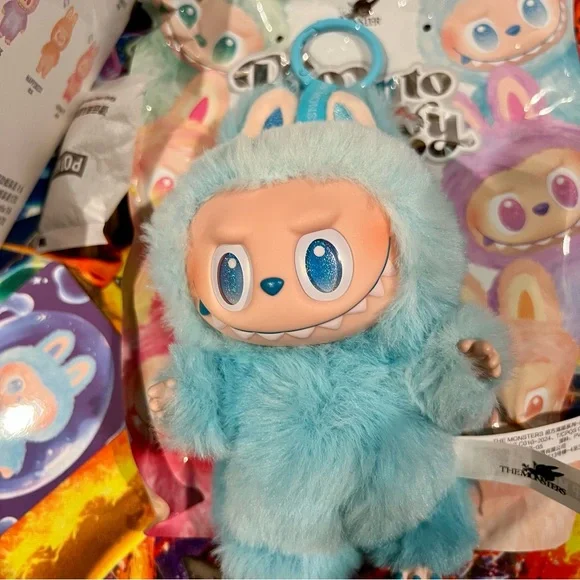 POPMART Labubu The Monster 3.0 Big Into Energy Plush Hope Authentic - Picture 3 of 9